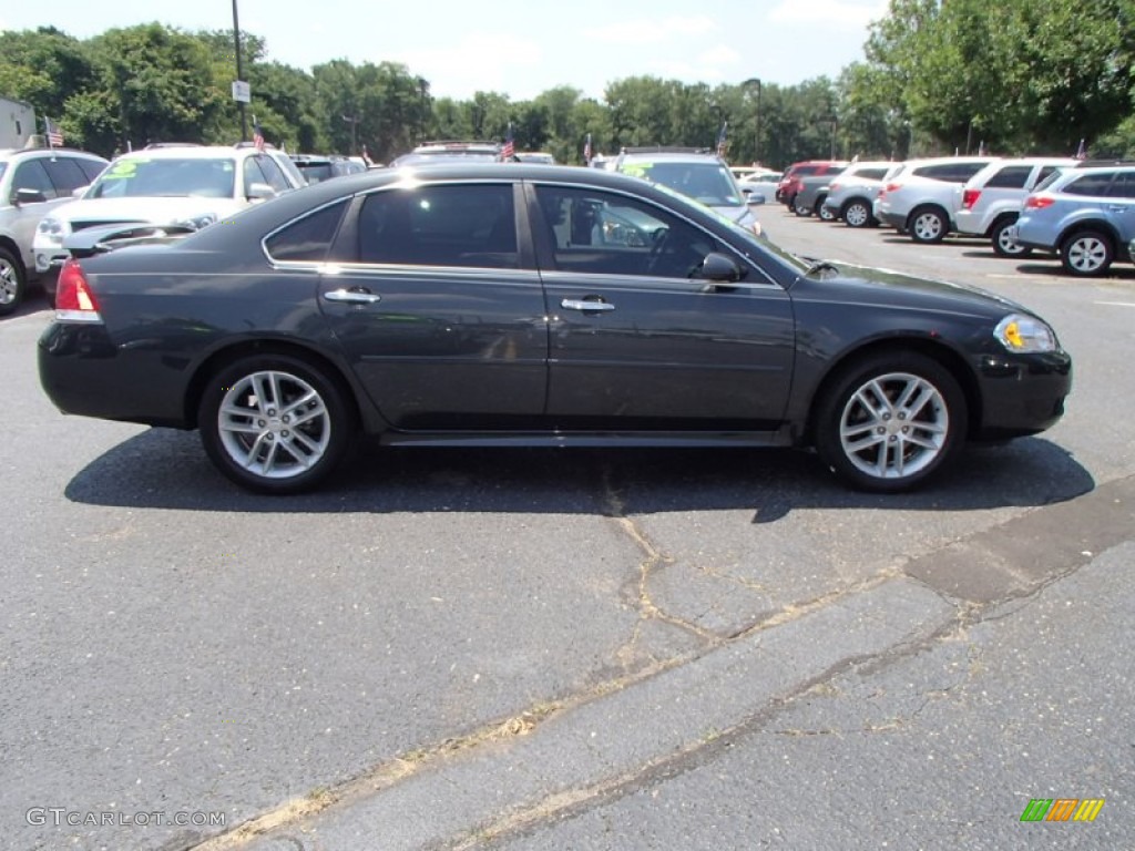 2012 Impala LTZ - Ashen Gray Metallic / Ebony photo #7