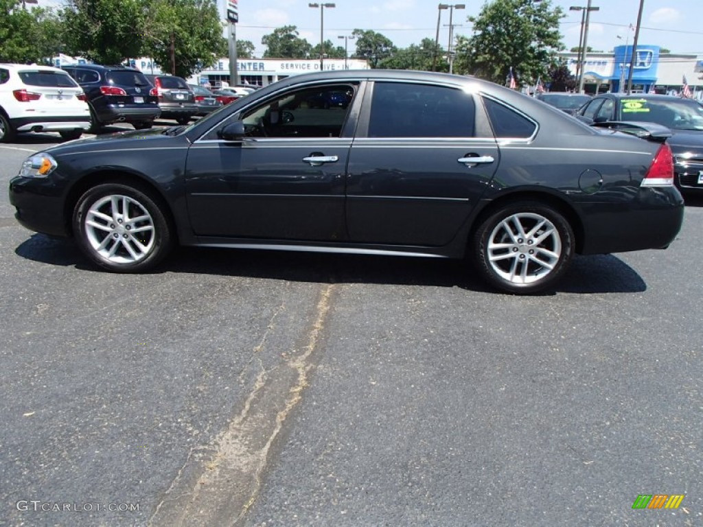 2012 Impala LTZ - Ashen Gray Metallic / Ebony photo #9