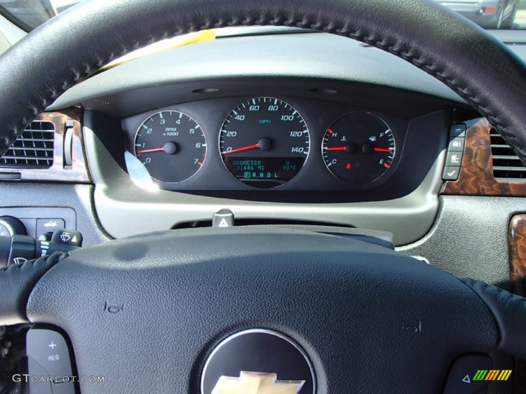 2012 Impala LTZ - Ashen Gray Metallic / Ebony photo #13