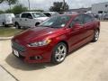 2013 Ruby Red Metallic Ford Fusion SE 1.6 EcoBoost  photo #1