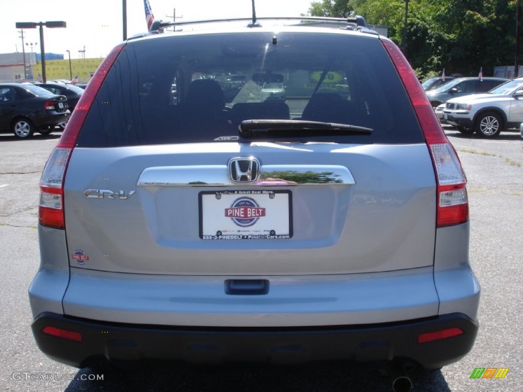 2008 CR-V EX-L 4WD - Glacier Blue Metallic / Gray photo #5