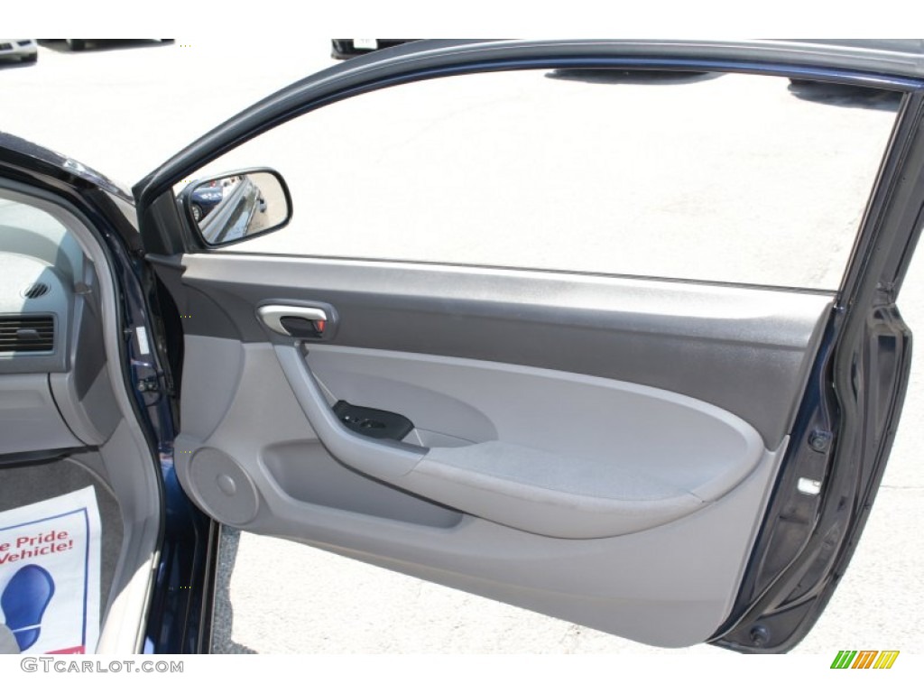 2010 Civic LX Coupe - Royal Blue Pearl / Gray photo #18