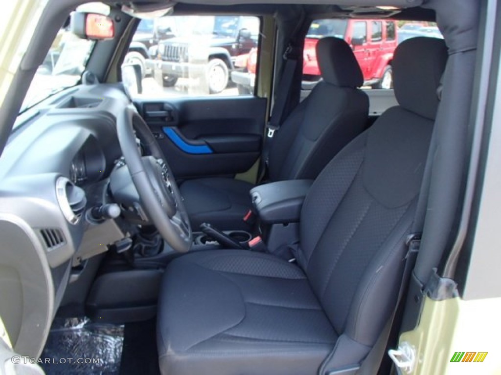 2013 Wrangler Sport S 4x4 - Commando Green / Black photo #10