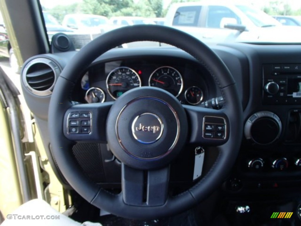 2013 Wrangler Sport S 4x4 - Commando Green / Black photo #17
