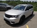 2013 Bright Silver Metallic Dodge Journey SXT Blacktop AWD  photo #2