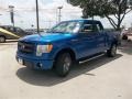 2013 Blue Flame Metallic Ford F150 STX SuperCab  photo #1