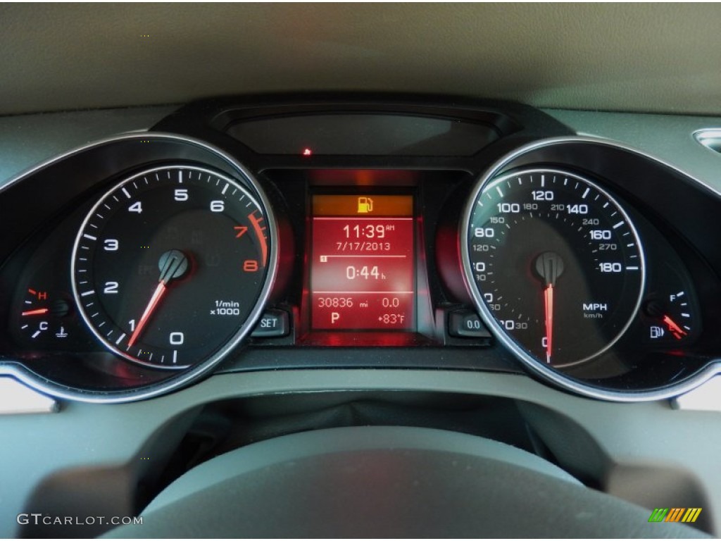 2011 Audi A5 2.0T Convertible Gauges Photo #83477643