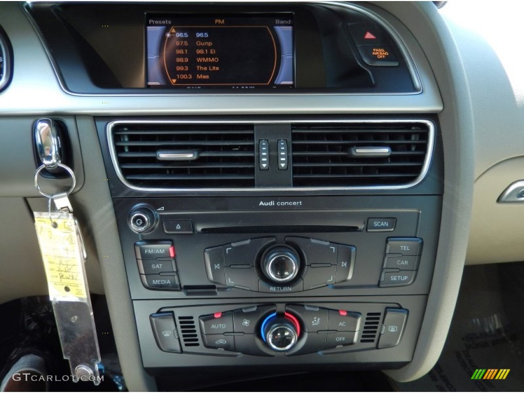 2011 Audi A5 2.0T Convertible Controls Photo #83477664