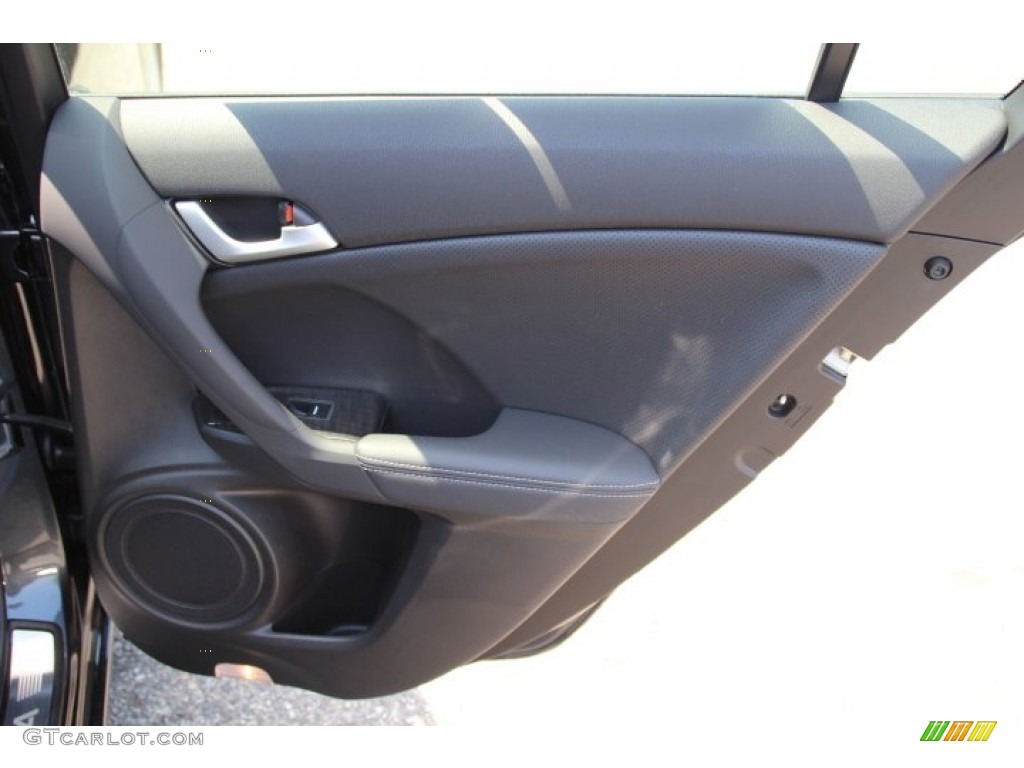 2012 TSX Sport Wagon - Graphite Luster Metallic / Ebony photo #23