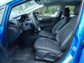 Charcoal Black 2014 Ford Fiesta SE Sedan Interior Color