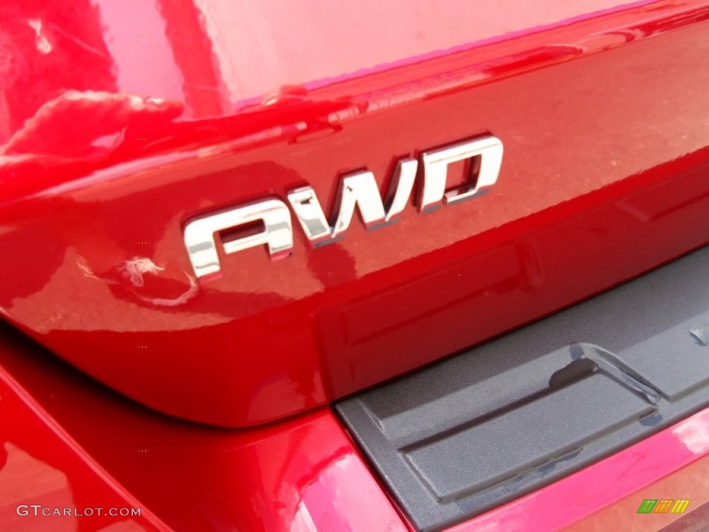 2014 Traverse LT AWD - Crystal Red Tintcoat / Ebony photo #7
