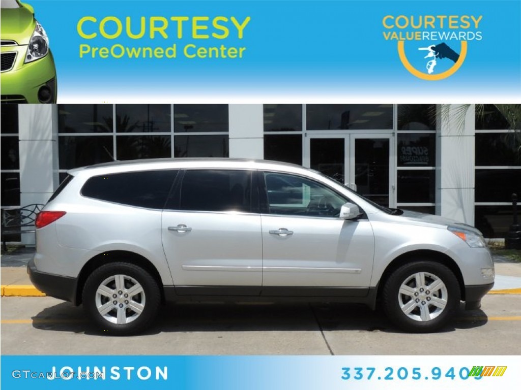 Silver Ice Metallic Chevrolet Traverse