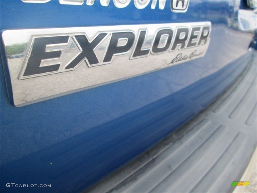 2010 Explorer Eddie Bauer - Blue Flame Metallic / Camel photo #6