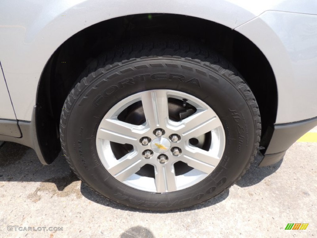 2010 Traverse LT - Silver Ice Metallic / Ebony photo #31
