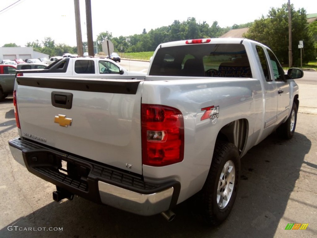 2013 Silverado 1500 LT Extended Cab 4x4 - Silver Ice Metallic / Ebony photo #11