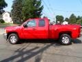 2013 Victory Red Chevrolet Silverado 1500 LT Extended Cab 4x4  photo #4