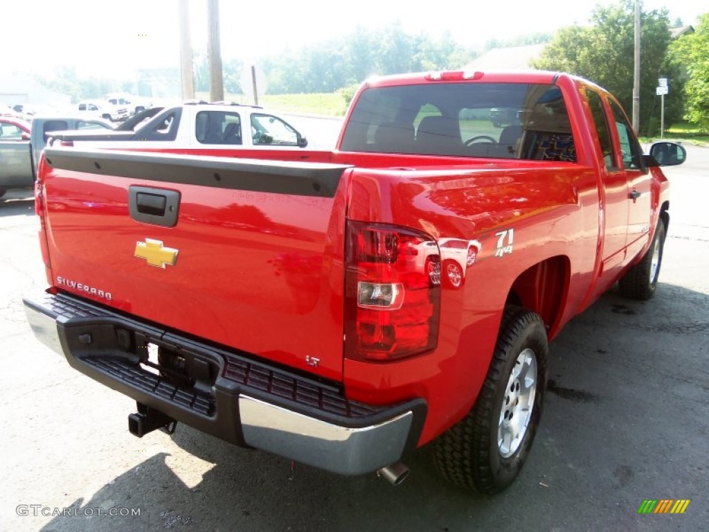 2013 Silverado 1500 LT Extended Cab 4x4 - Victory Red / Ebony photo #11