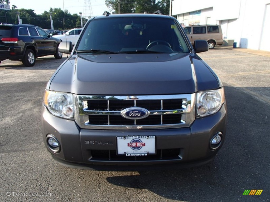 2011 Escape XLT - Sterling Grey Metallic / Charcoal Black photo #2