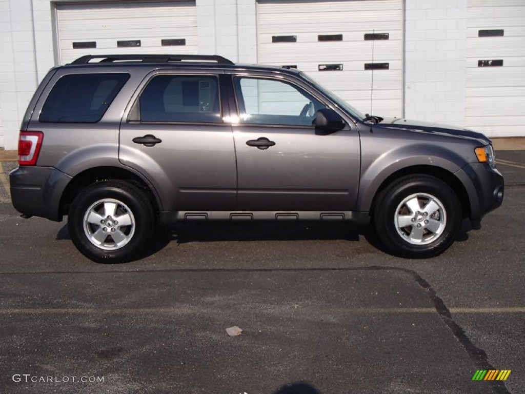 2011 Escape XLT - Sterling Grey Metallic / Charcoal Black photo #4