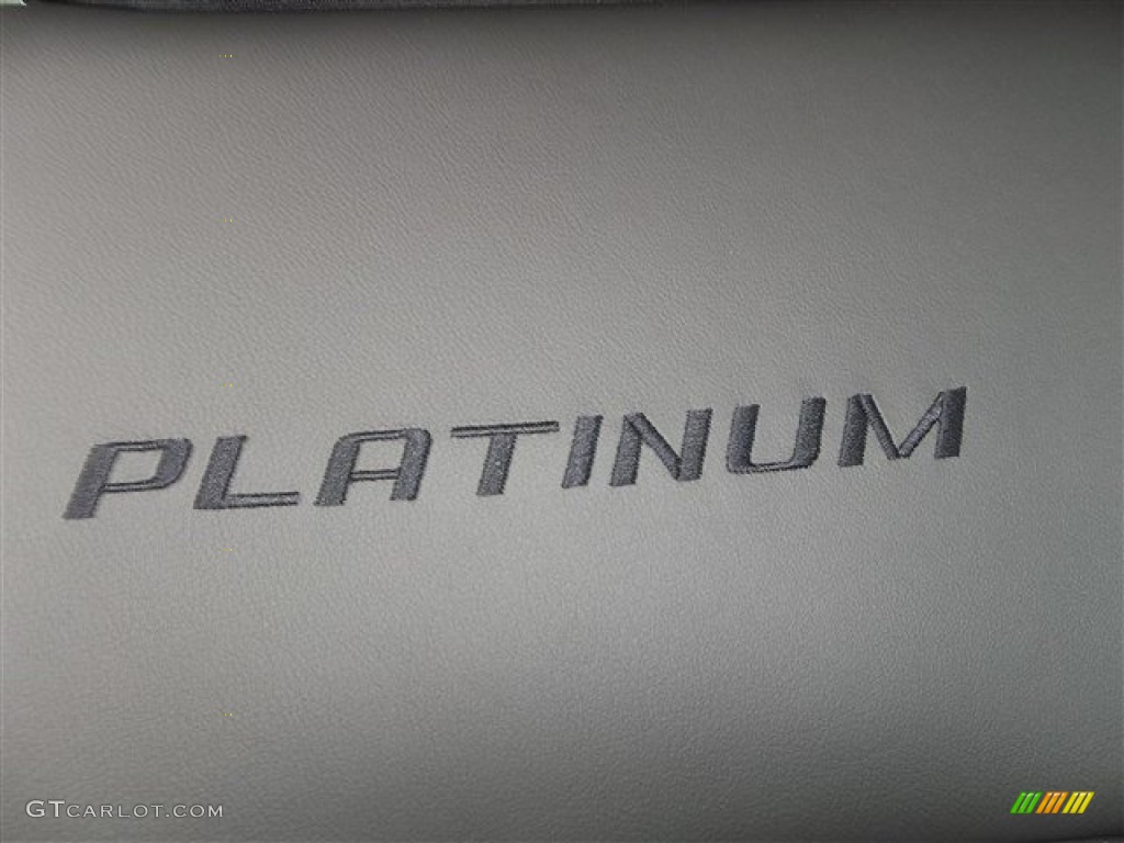 2013 F250 Super Duty Platinum Crew Cab 4x4 - Ruby Red Metallic / Platinum Black Leather photo #13