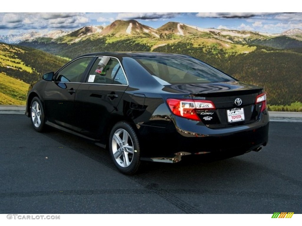 2013 Camry SE - Attitude Black Metallic / Black/Ash photo #2