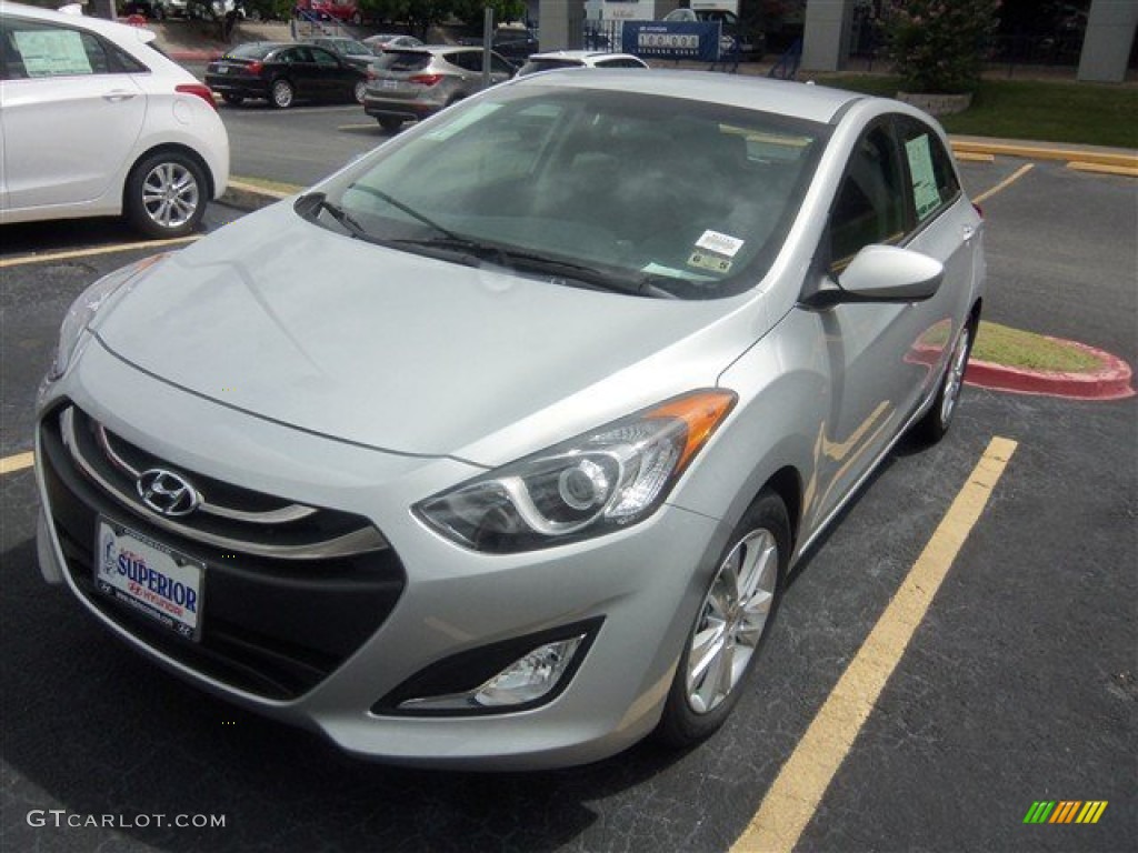 2013 Elantra GT - Silver / Black photo #1