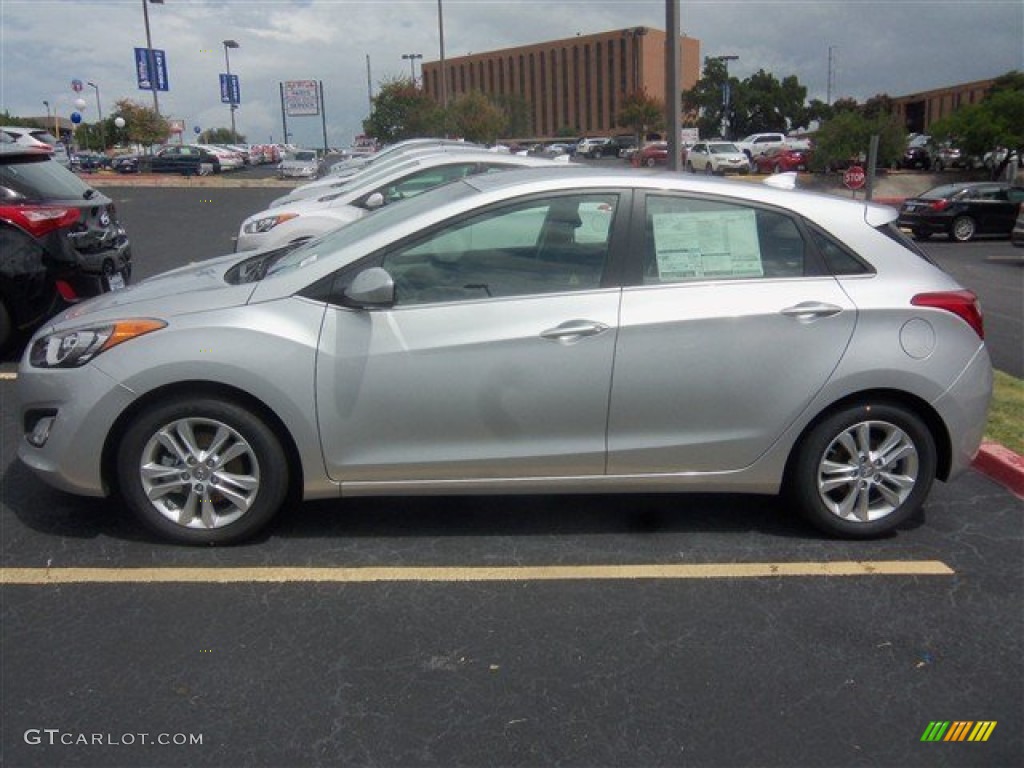 2013 Elantra GT - Silver / Black photo #3