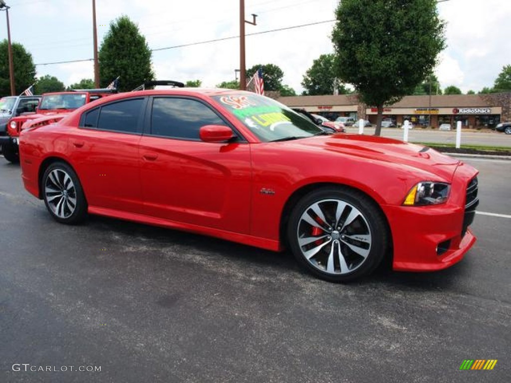 Redline 3-Coat Pearl 2012 Dodge Charger SRT8 Exterior Photo #83484793