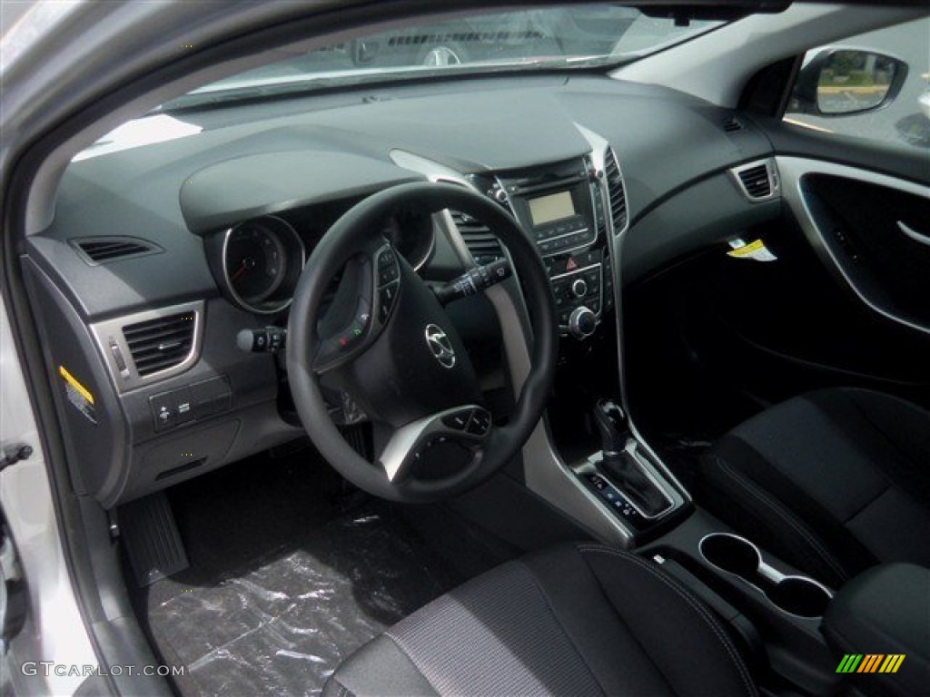 2013 Elantra GT - Silver / Black photo #5