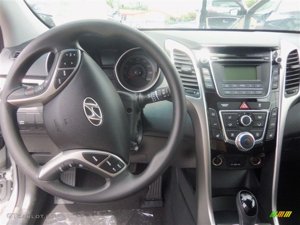 2013 Elantra GT - Silver / Black photo #6