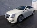 White Diamond Tricoat 2014 Cadillac CTS Coupe Exterior