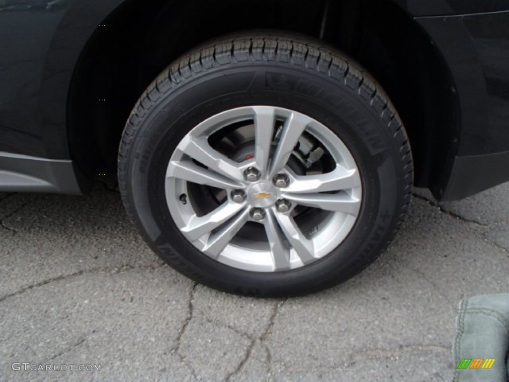 2013 Equinox LS AWD - Ashen Gray Metallic / Jet Black photo #9