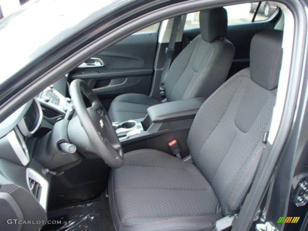 2013 Equinox LS AWD - Ashen Gray Metallic / Jet Black photo #10