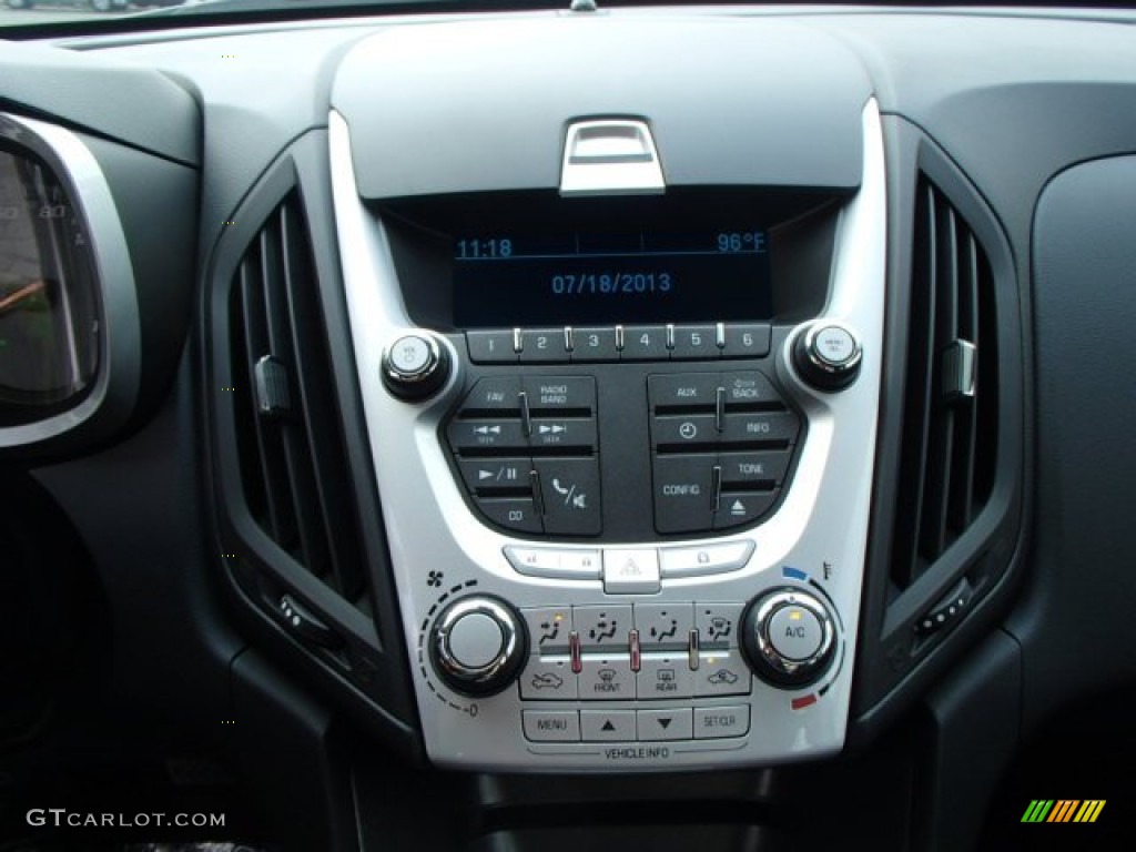 2013 Equinox LS AWD - Ashen Gray Metallic / Jet Black photo #16