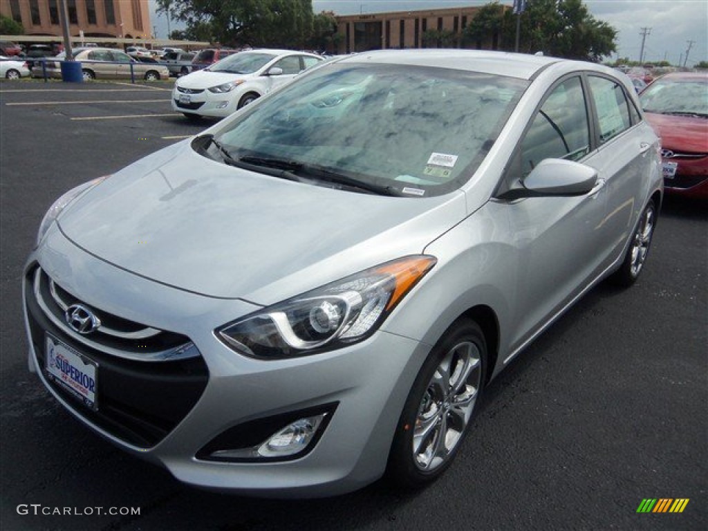 2013 Elantra GT - Silver / Black photo #1