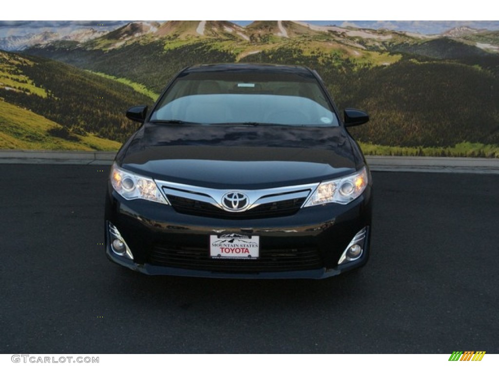 2013 Camry XLE - Cosmic Gray Metallic / Ash photo #3