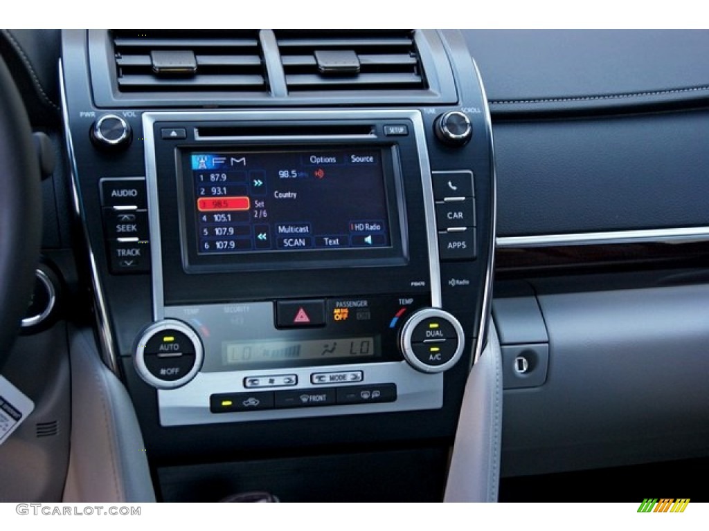 2013 Camry XLE - Cosmic Gray Metallic / Ash photo #6