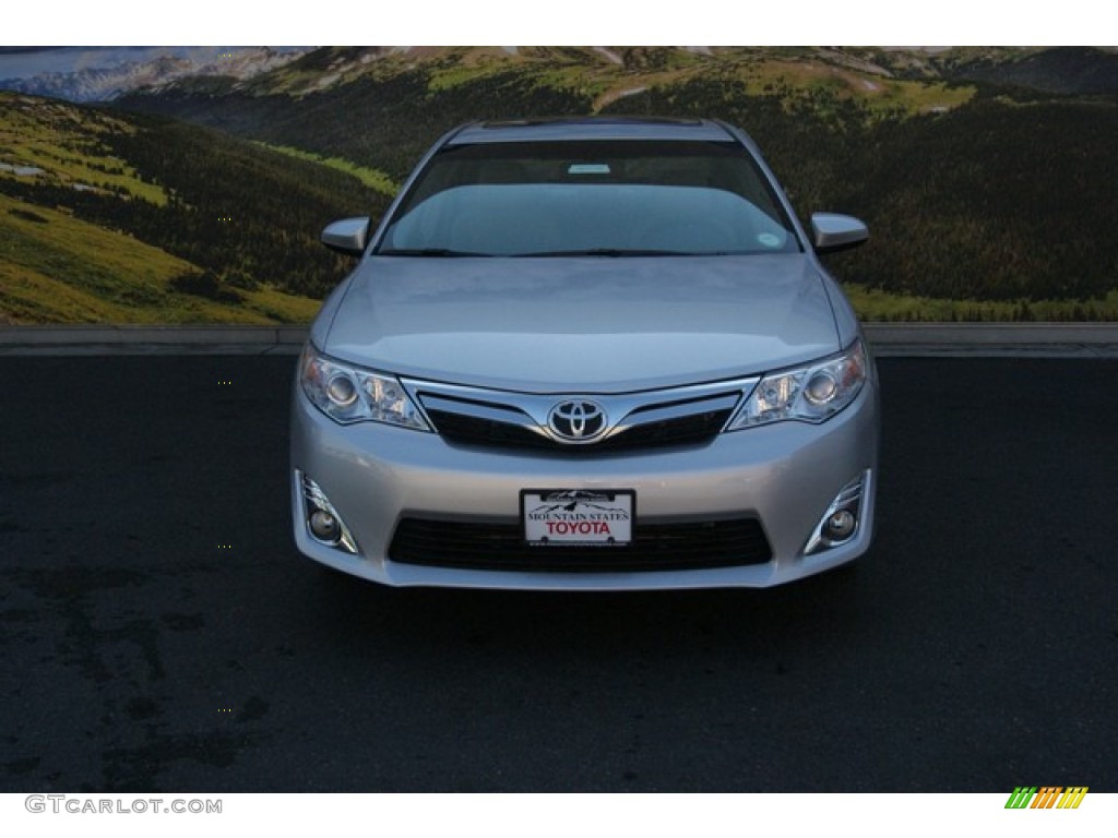 2013 Camry XLE - Classic Silver Metallic / Ash photo #3