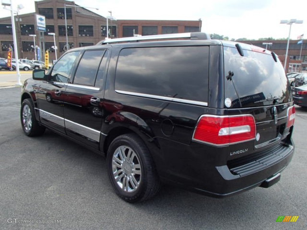 2007 Navigator L Luxury 4x4 - Black / Charcoal/Caramel photo #6