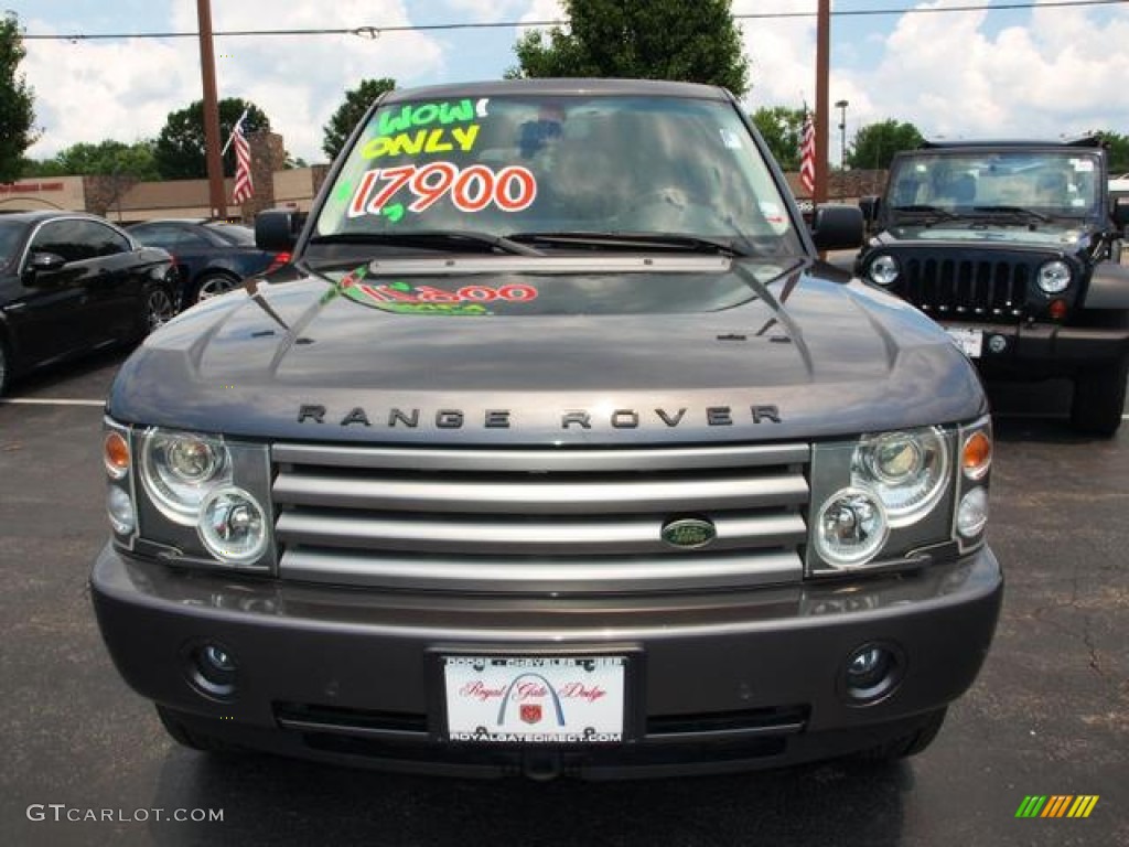 2004 Range Rover HSE - Java Black / Charcoal/Jet Black photo #8