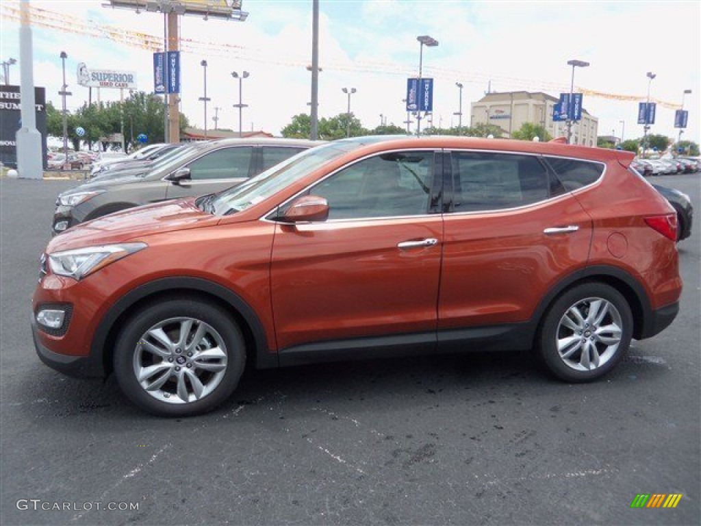 Canyon Copper 2013 Hyundai Santa Fe Sport 2.0T Exterior Photo #83486977