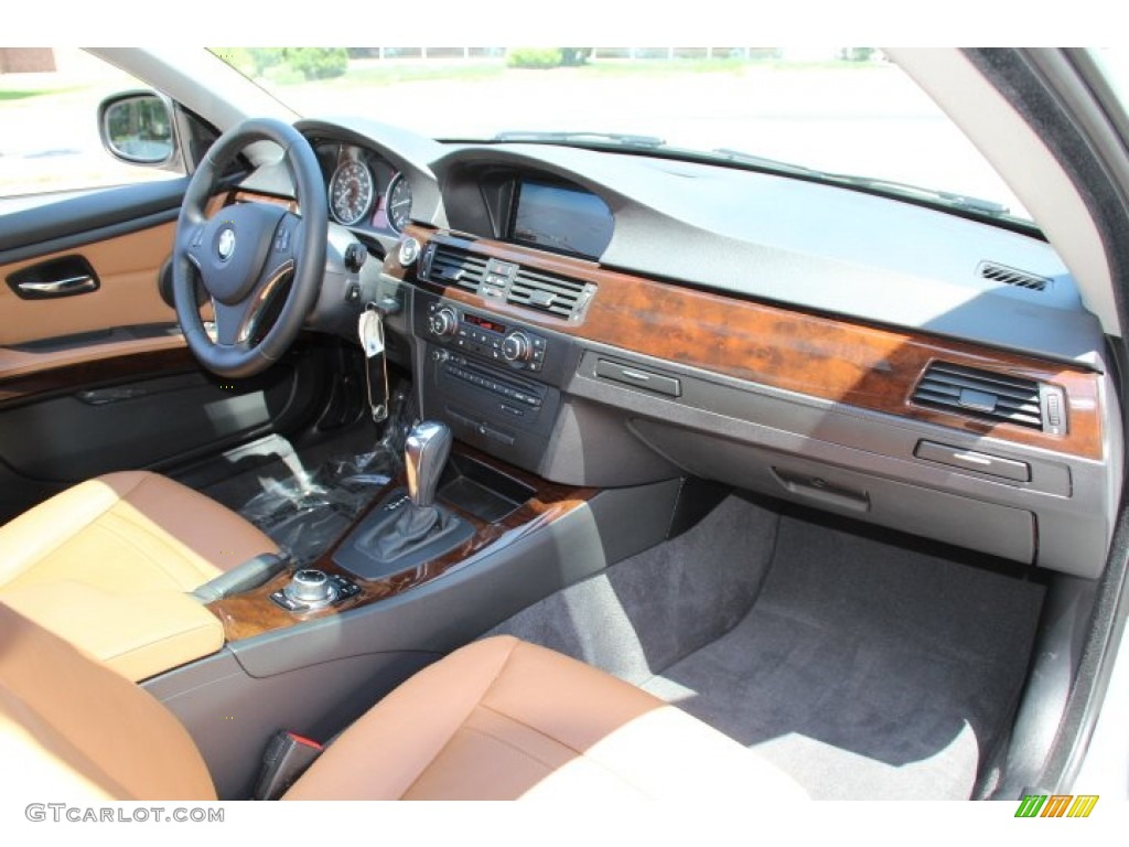 2011 3 Series 328i xDrive Coupe - Mineral White Metallic / Saddle Brown Dakota Leather photo #25