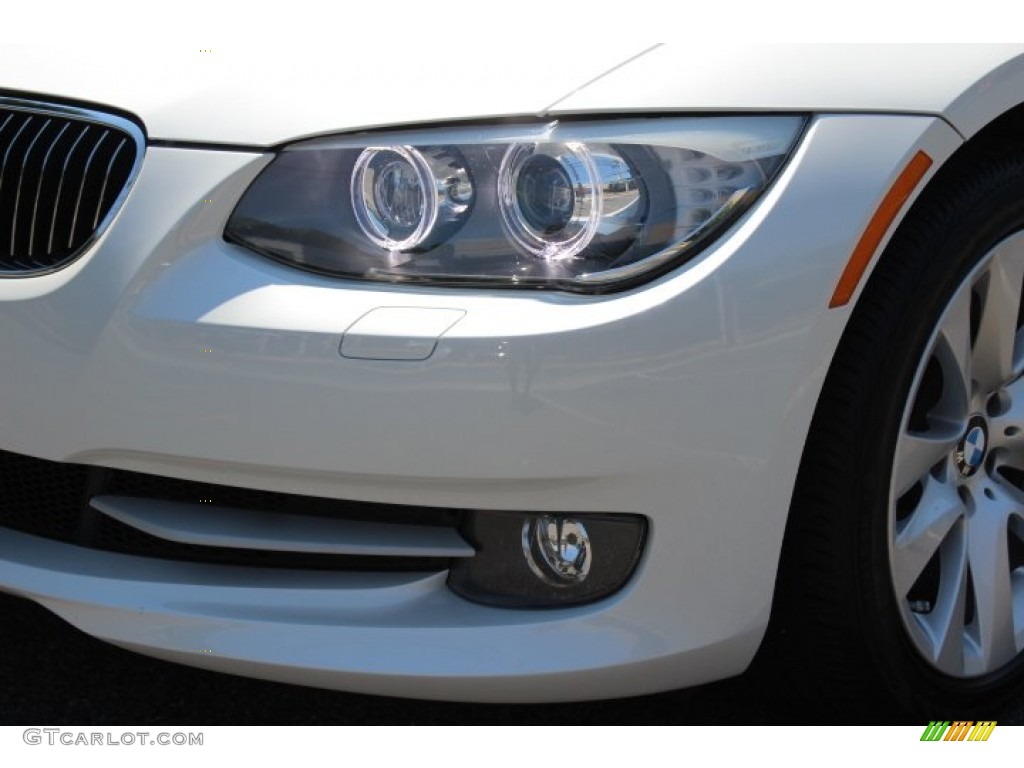 2011 3 Series 328i xDrive Coupe - Mineral White Metallic / Saddle Brown Dakota Leather photo #29