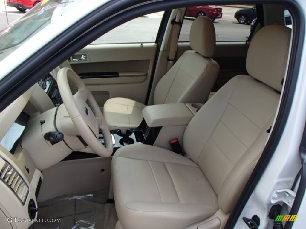 2012 Escape Limited 4WD - White Suede / Camel photo #10