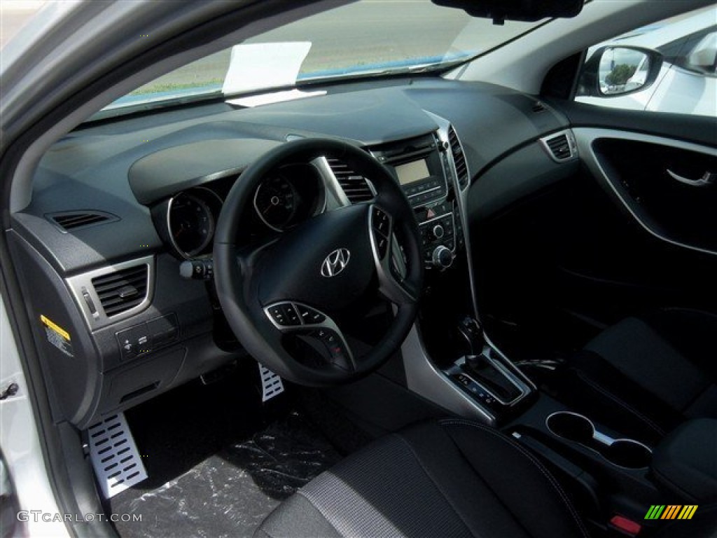 2013 Elantra GT - Silver / Black photo #5