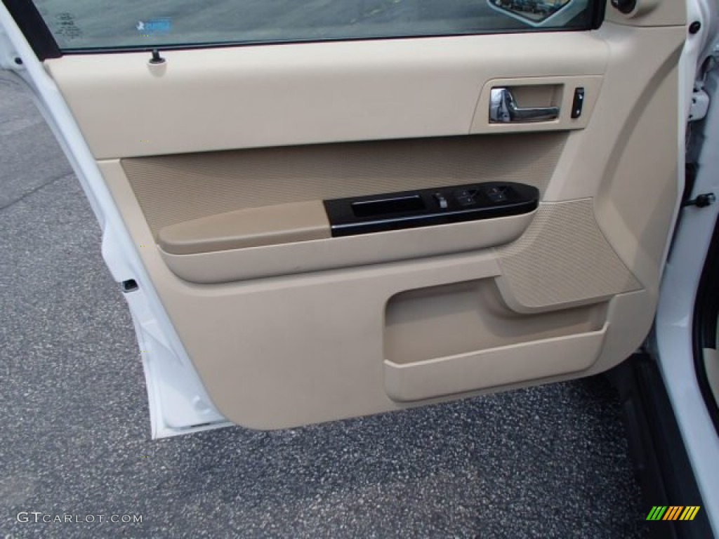 2012 Escape Limited 4WD - White Suede / Camel photo #11