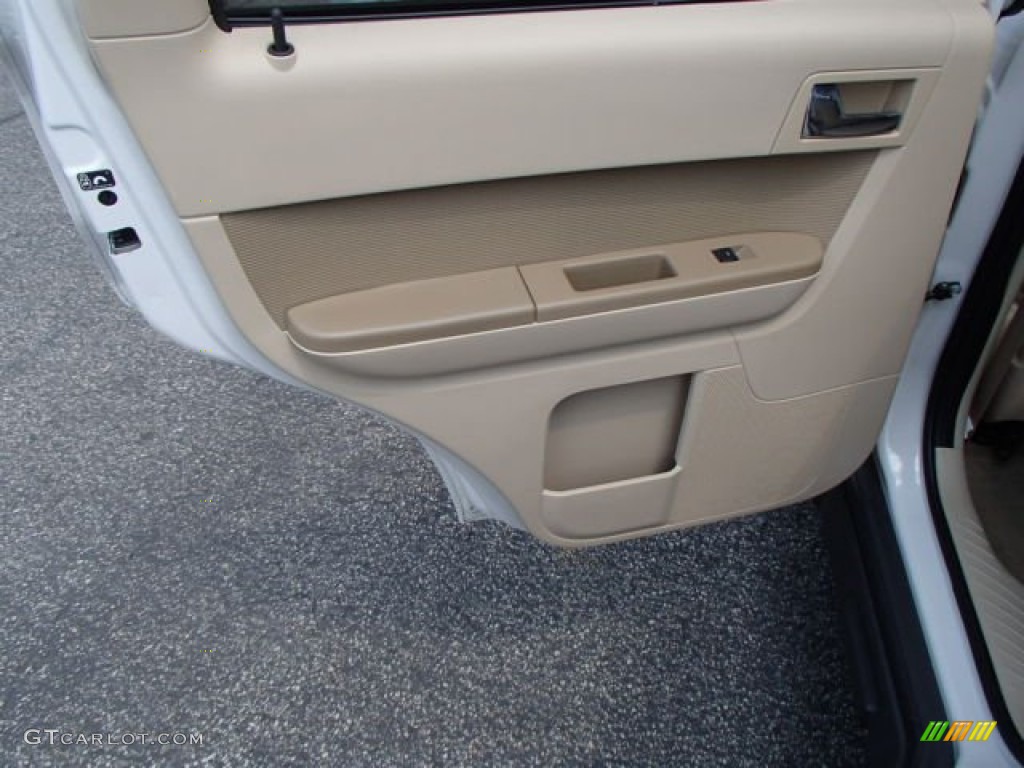 2012 Escape Limited 4WD - White Suede / Camel photo #13