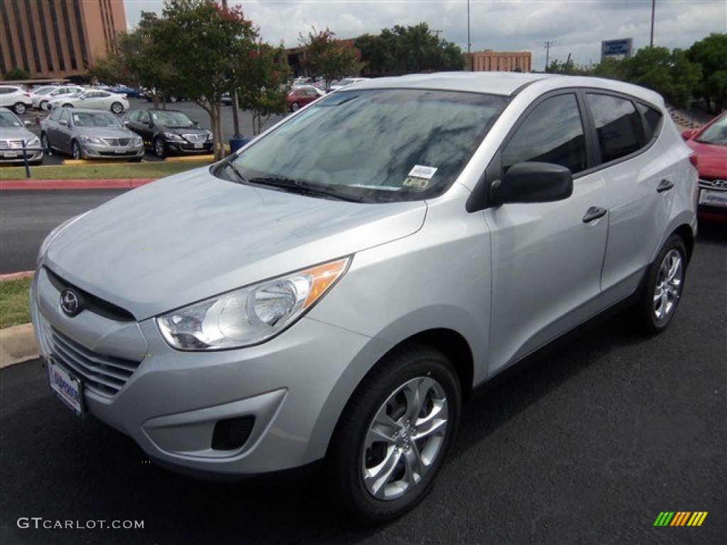 2013 Tucson GL - Diamond Silver / Black photo #1