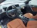 2013 White Satin Pearl Hyundai Genesis Coupe 3.8 Grand Touring  photo #4