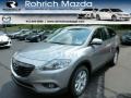 2013 Liquid Silver Metallic Mazda CX-9 Touring AWD  photo #1